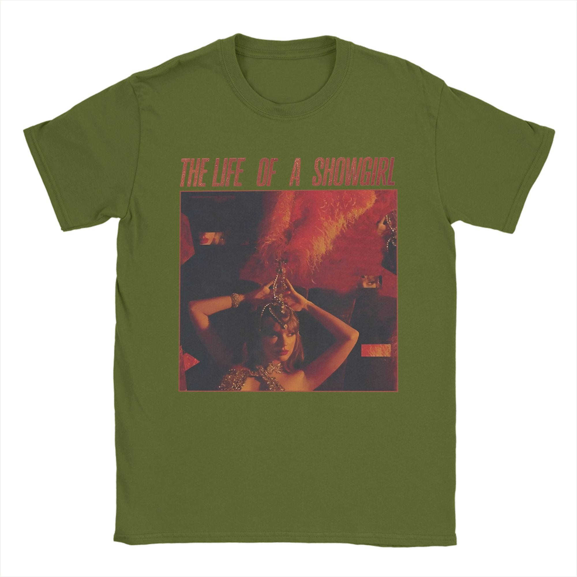 The Life of a Showgirl Album T-Shirts Men Women Vintage Pure Cotton Tees Crewneck Short Sleeve T Shirt Summer Clothes 4XL
The Life of a Showgirl Album T-Shirts Men Women Vintage Pure Cotton Tees Crewneck Short Sleeve T Shirt Summer Clothes 4XL