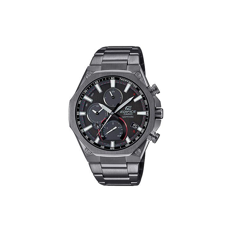 Casio Edifice Octagonal Bezel Bluetooth Connection Sapphire Glass Solar Quartz Movement Stainless Steel Strap Men watches Black EQB-1100YDC-1AJF Gunmetal Watch Dial
Casio Edifice Octagonal Bezel Bluetooth Connection Sapphire Glass Solar Quartz Movement Stainless Steel Strap Men watches Black EQB-1100YDC-1AJF Gunmetal Watch Dial