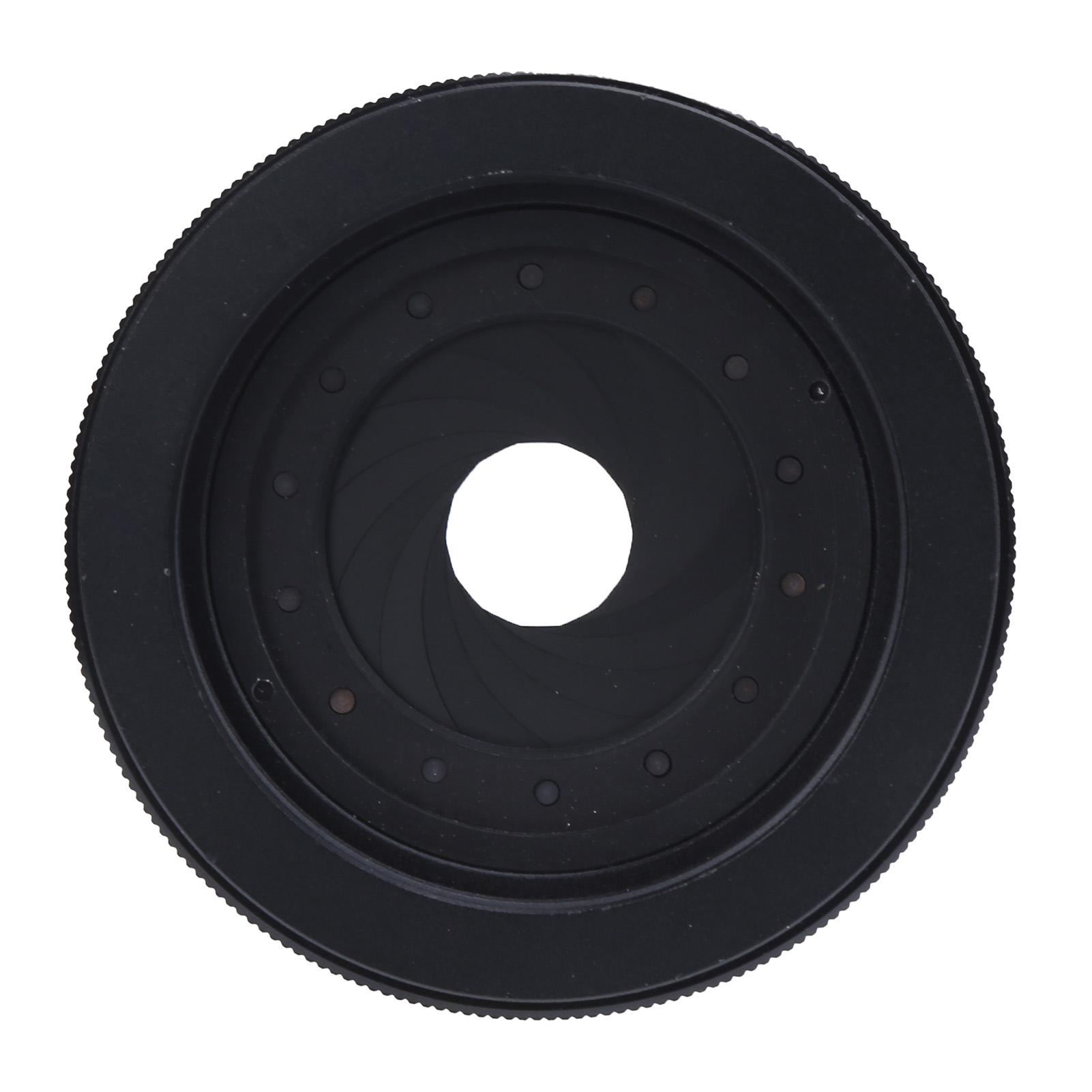 1.5‑25mm Adjustable Metal Iris Diaphragm Aperture M42 to M42 Camera Lens Adapter
1.5‑25mm Adjustable Metal Iris Diaphragm Aperture M42 to M42 Camera Lens Adapter