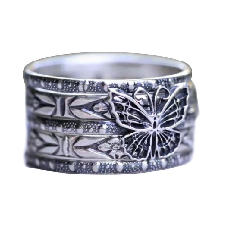 5Pcs Boho for Butterfly Stackable Hip Hop Finger Ring Silver Midi Ring Pack Coup 1
5Pcs Boho for Butterfly Stackable Hip Hop Finger Ring Silver Midi Ring Pack Coup 1