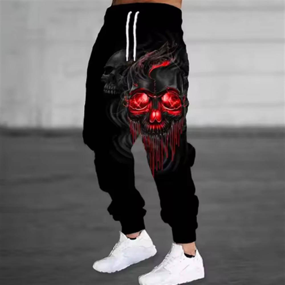 Men s 3D Skull Print Sweatpants: Trendy, Casual, Loose-Fit for Spring/Autumn Small
Men s 3D Skull Print Sweatpants: Trendy, Casual, Loose-Fit for Spring/Autumn Small
