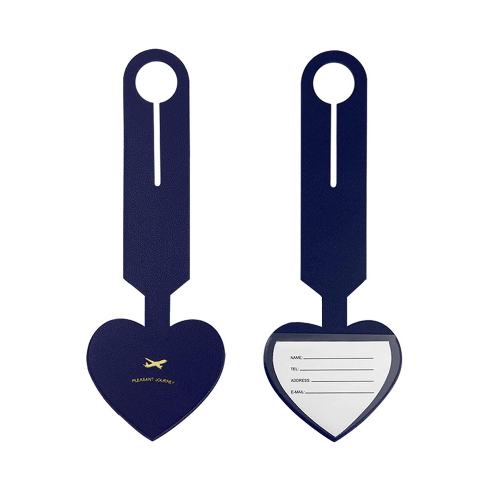 Baggage Backpack Tags Suitcase Luggage Heart Tag PU Leather Name ID Address Invitation Label Travel Accessories Portable
Baggage Backpack Tags Suitcase Luggage Heart Tag PU Leather Name ID Address Invitation Label Travel Accessories Portable