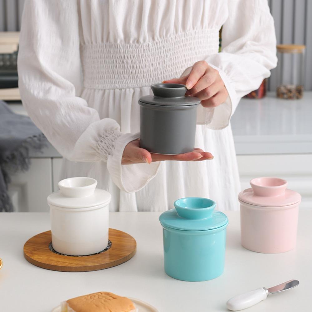 with Lid Butter Storage Container Ceramic Butter Jar Butter Can Butter Tank Breakfast білий
with Lid Butter Storage Container Ceramic Butter Jar Butter Can Butter Tank Breakfast білий