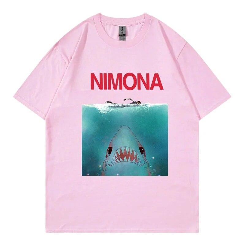 Футболка Nimona, модная унисекс Harajuku с эстетической графикой, забавная футболка с рисунком Kawaii, унисекс, высокое качество, хлопковые футболки с аниме, одежда L
Футболка Nimona, модная унисекс Harajuku с эстетической графикой, забавная футболка с рисунком Kawaii, унисекс, высокое качество, хлопковые футболки с аниме, одежда L