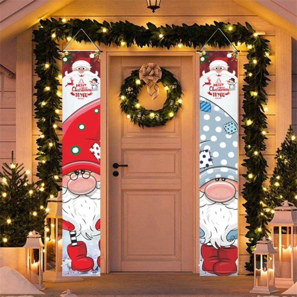 1 pair Rectangular Christmas Nutcracker Hanging Flag 180x30cm Porch Sign Shopping Mall Style E
1 pair Rectangular Christmas Nutcracker Hanging Flag 180x30cm Porch Sign Shopping Mall Style E