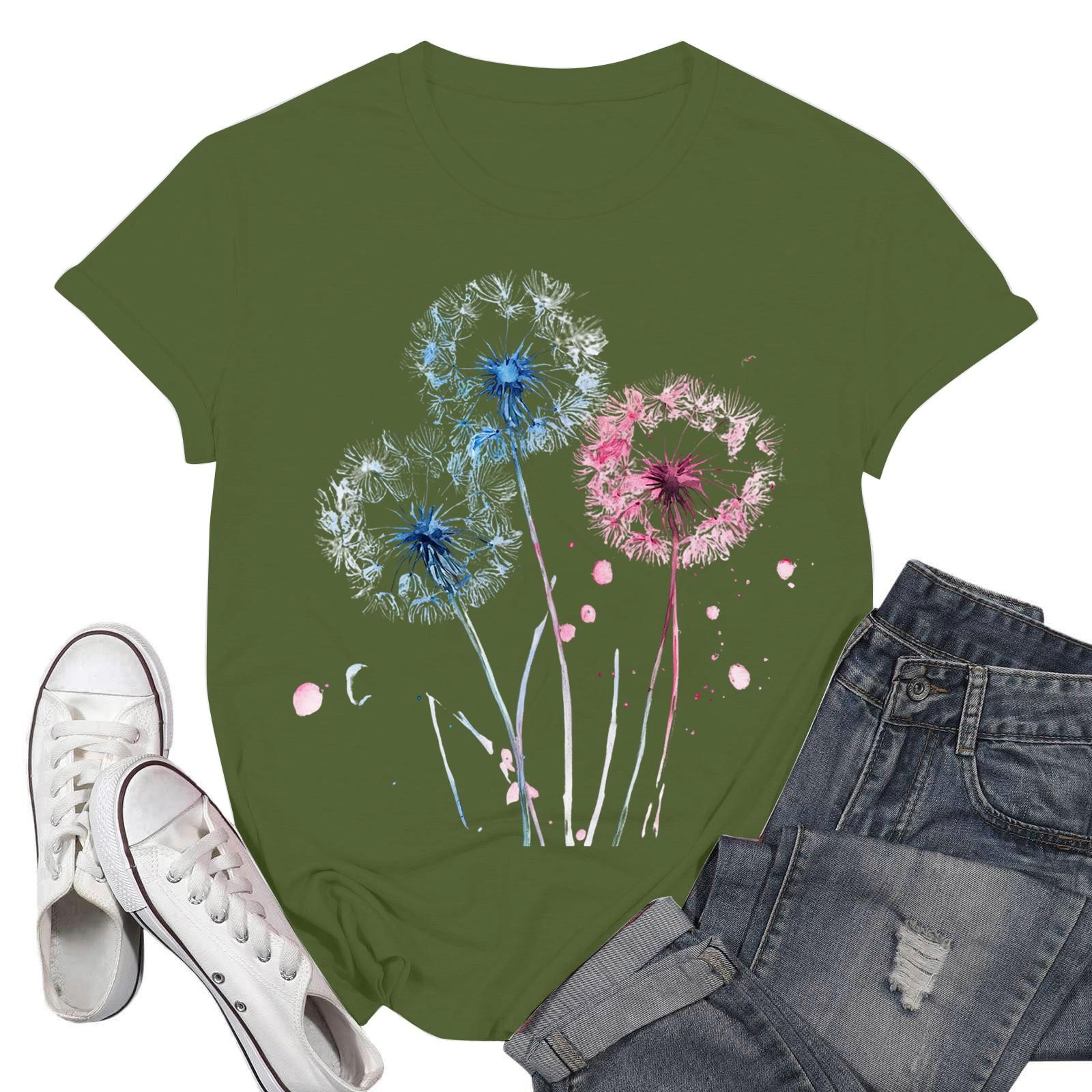 Женские модные повседневные пуловеры с короткими рукавами и круглым вырезом с принтом L армия зеленый
Женские модные повседневные пуловеры с короткими рукавами и круглым вырезом с принтом L армия зеленый