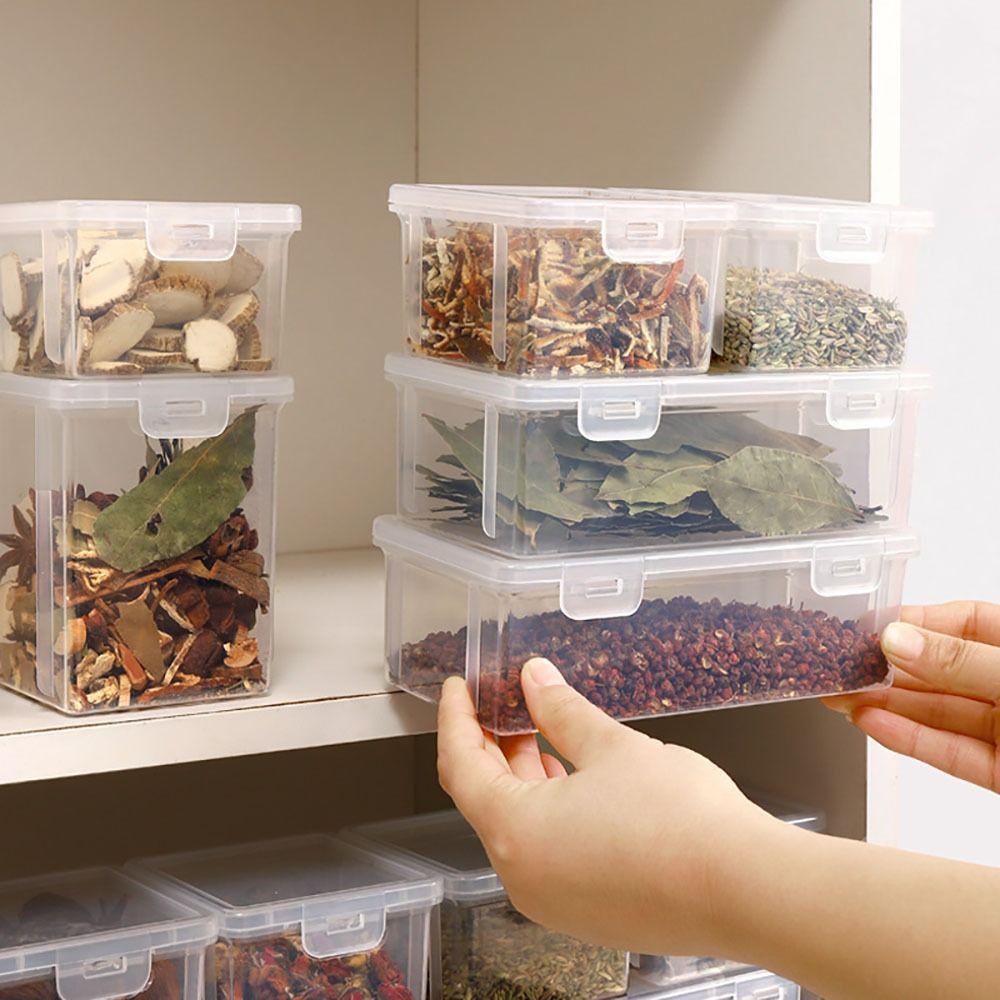 Sealing Sealed Storage Box Durable Seasoning Tank Three Specifications Spice Storage Kitchen Medium
Sealing Sealed Storage Box Durable Seasoning Tank Three Specifications Spice Storage Kitchen Medium