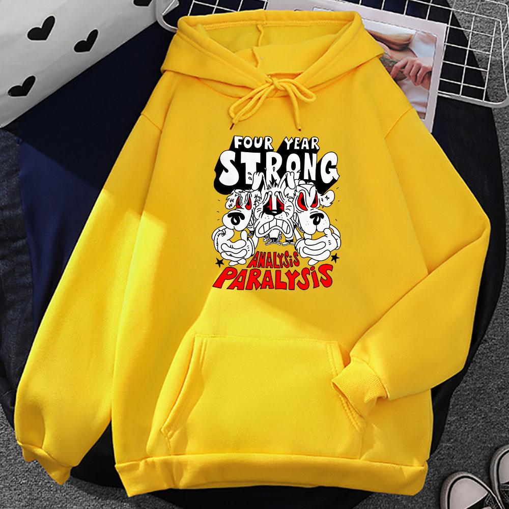 Analysis Paralysis Dog Graphic Hoodies Four Year Strong Band Print Sweatshirts Winter Men Women Pullovers Cartoon Hoodie S
Analysis Paralysis Dog Graphic Hoodies Four Year Strong Band Print Sweatshirts Winter Men Women Pullovers Cartoon Hoodie S
