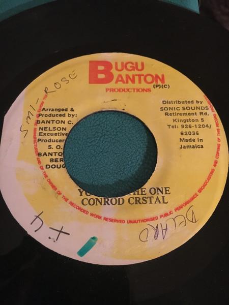 7inch Record CONRAD CRYSTAL Youre The One NONE Bugu Banton Pro Jamaica Reggae Ska Dub Used
7inch Record CONRAD CRYSTAL Youre The One NONE Bugu Banton Pro Jamaica Reggae Ska Dub Used