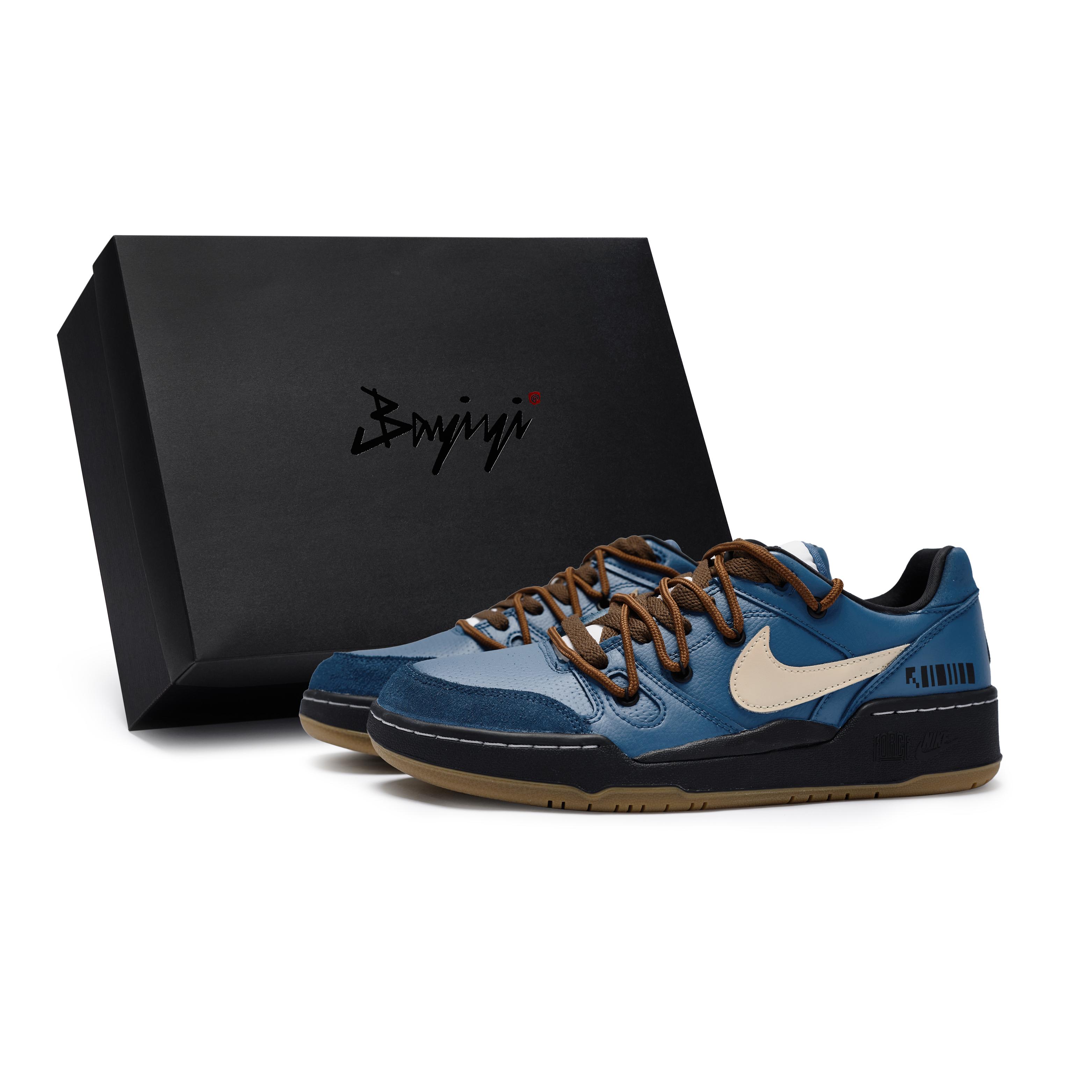 Nike Full Force Skateboard Shoes Men s Low Top Blue/Black HJ7262-100(Team80-S-BOX) 40.5
Nike Full Force Skateboard Shoes Men s Low Top Blue/Black HJ7262-100(Team80-S-BOX) 40.5