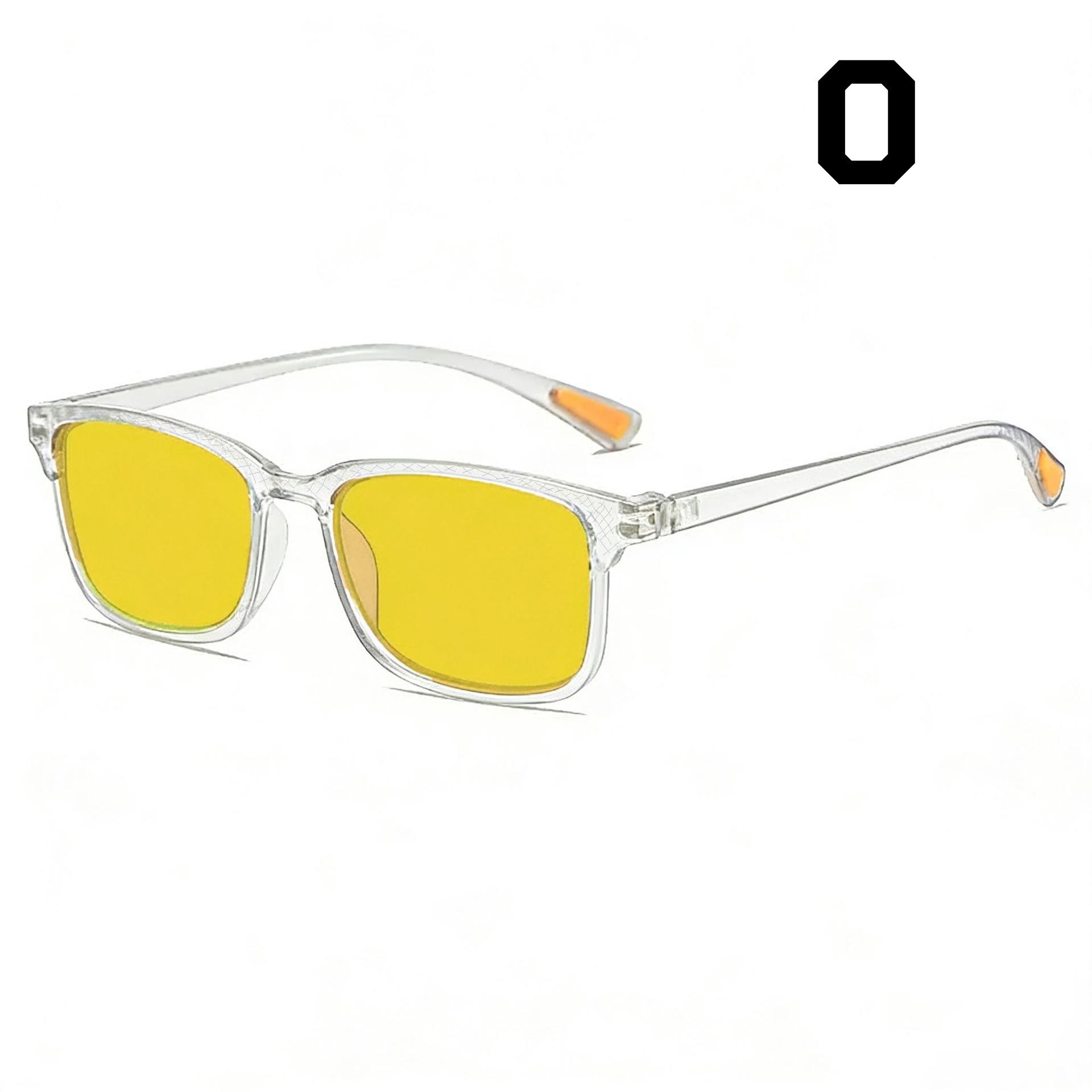 Men s Fashion Ultra-light Night Vision Myopia Glasses Neutral Classic Square Frame Anti-Glare Night Vision Myopia Glasses -4.0
Men s Fashion Ultra-light Night Vision Myopia Glasses Neutral Classic Square Frame Anti-Glare Night Vision Myopia Glasses -4.0