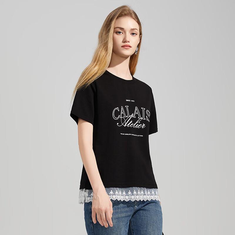 Shetu Women s Summer Lace Patchwork Short-Sleeved T-Shirt L
Shetu Women s Summer Lace Patchwork Short-Sleeved T-Shirt L
