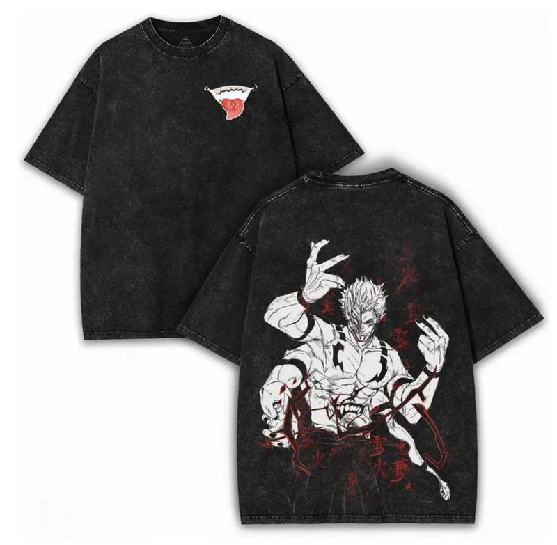 Anime Jujutsu Kaisen Ryomen Sukuna Graphic T-shirt Vintage Washed Oversized T Shirt Cotton Short Sleeve Tee Men Women Clothes S
Anime Jujutsu Kaisen Ryomen Sukuna Graphic T-shirt Vintage Washed Oversized T Shirt Cotton Short Sleeve Tee Men Women Clothes S