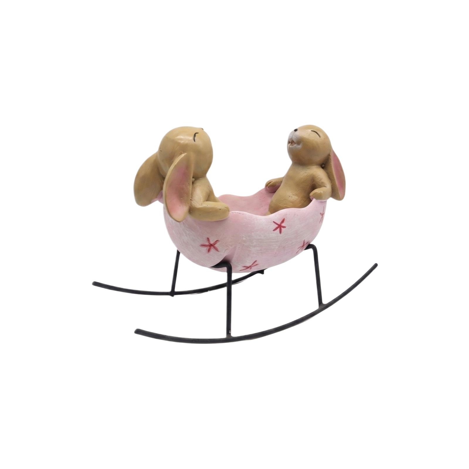 Easter Bunny Resin Ornament Garden Courtyard Decoration Bathtub Cradle Indoor Desktop Home Decor One Size розовый
Easter Bunny Resin Ornament Garden Courtyard Decoration Bathtub Cradle Indoor Desktop Home Decor One Size розовый