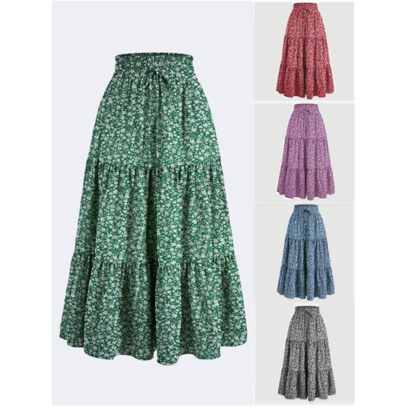 Women s Summer High Waist Vintage Print Casual Skirt Ladies Loose Elegant Ruffle Beach Skirt XXS
Women s Summer High Waist Vintage Print Casual Skirt Ladies Loose Elegant Ruffle Beach Skirt XXS
