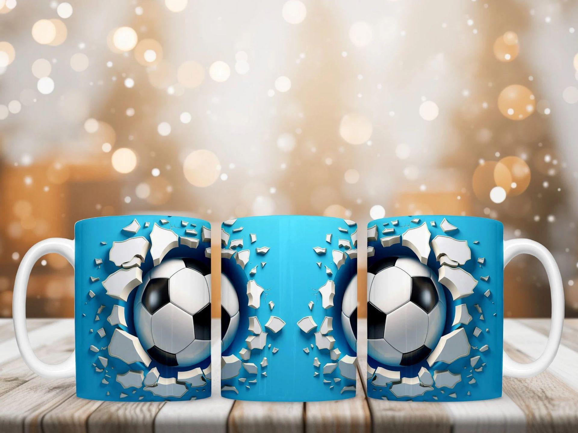 3D Football American Soccer British Football Ceramic Coffee Mark Cup Ball Tea Cup Holes 8
3D Football American Soccer British Football Ceramic Coffee Mark Cup Ball Tea Cup Holes 8