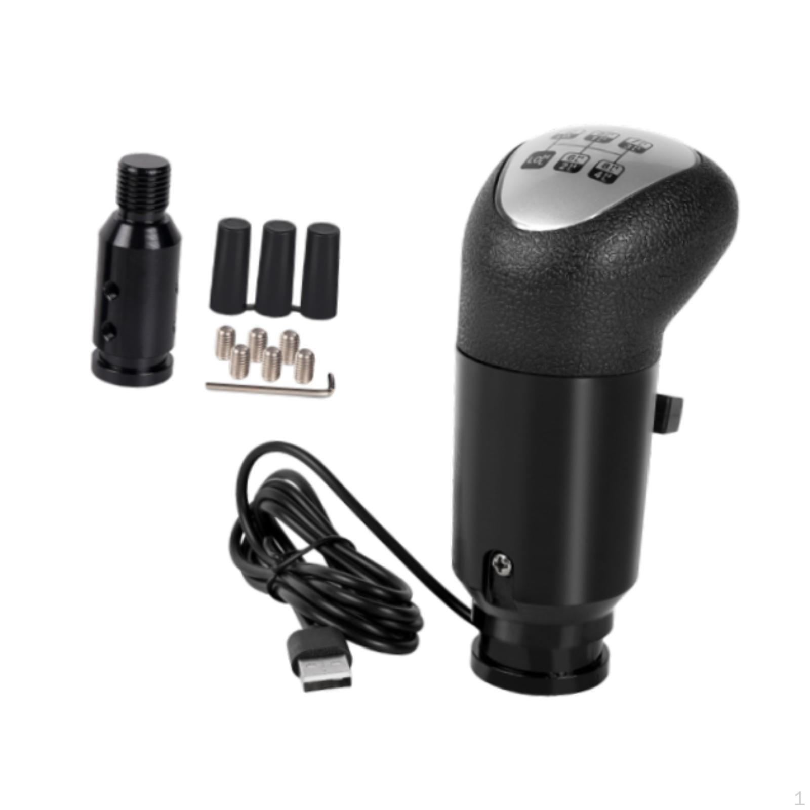 Игры Симулятор Shifter USB Ручка переключения передач Plug and Play Быстрое переключение 6.3x13.8 см для G29 G27 G25
Игры Симулятор Shifter USB Ручка переключения передач Plug and Play Быстрое переключение 6.3x13.8 см для G29 G27 G25