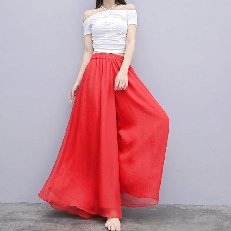 Classica Dancer Trousers Summer Chiffon Wide Leg Pants Dance Practice Clothes Loose Dancing Pants for Women Yoga Pants 4XL червоний
Classica Dancer Trousers Summer Chiffon Wide Leg Pants Dance Practice Clothes Loose Dancing Pants for Women Yoga Pants 4XL червоний