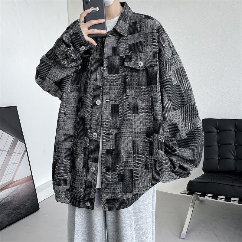 Hiphop American retro lapel tooling denim jacket men s summer European and American vibe style street tide brand clothes 5XL чорний
Hiphop American retro lapel tooling denim jacket men s summer European and American vibe style street tide brand clothes 5XL чорний