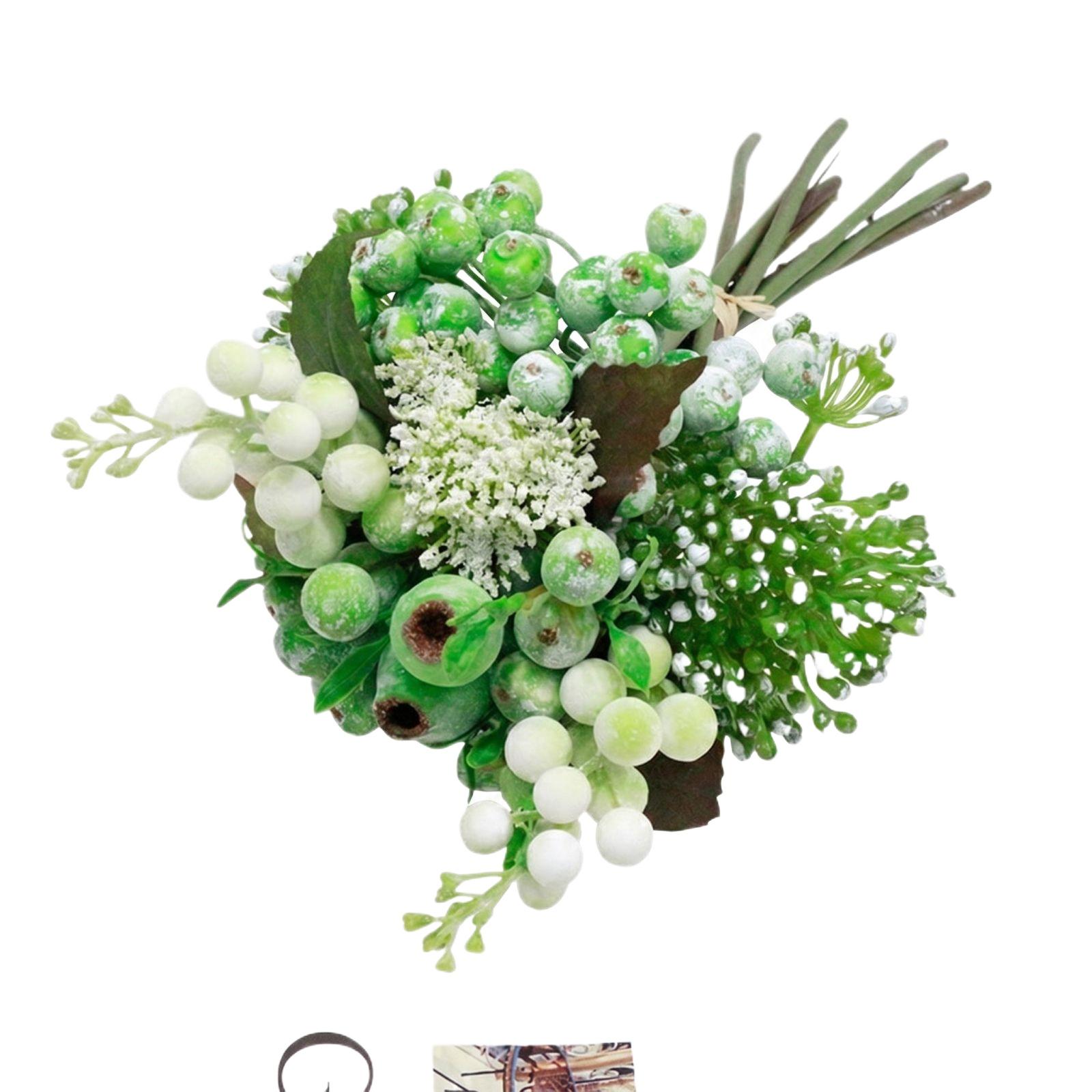 Artificial Branches Simulation Plant Stems with Leaves and Frosted for Home Office Wedding Party Decoration One Size зелений
Artificial Branches Simulation Plant Stems with Leaves and Frosted for Home Office Wedding Party Decoration One Size зелений