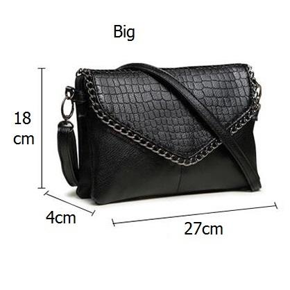 NIGEDU Casual Crossbody Bag Female Messenger Bags black PU Leather Women s Shoulder Bags Chain women Envelope clutch purses
NIGEDU Casual Crossbody Bag Female Messenger Bags black PU Leather Women s Shoulder Bags Chain women Envelope clutch purses