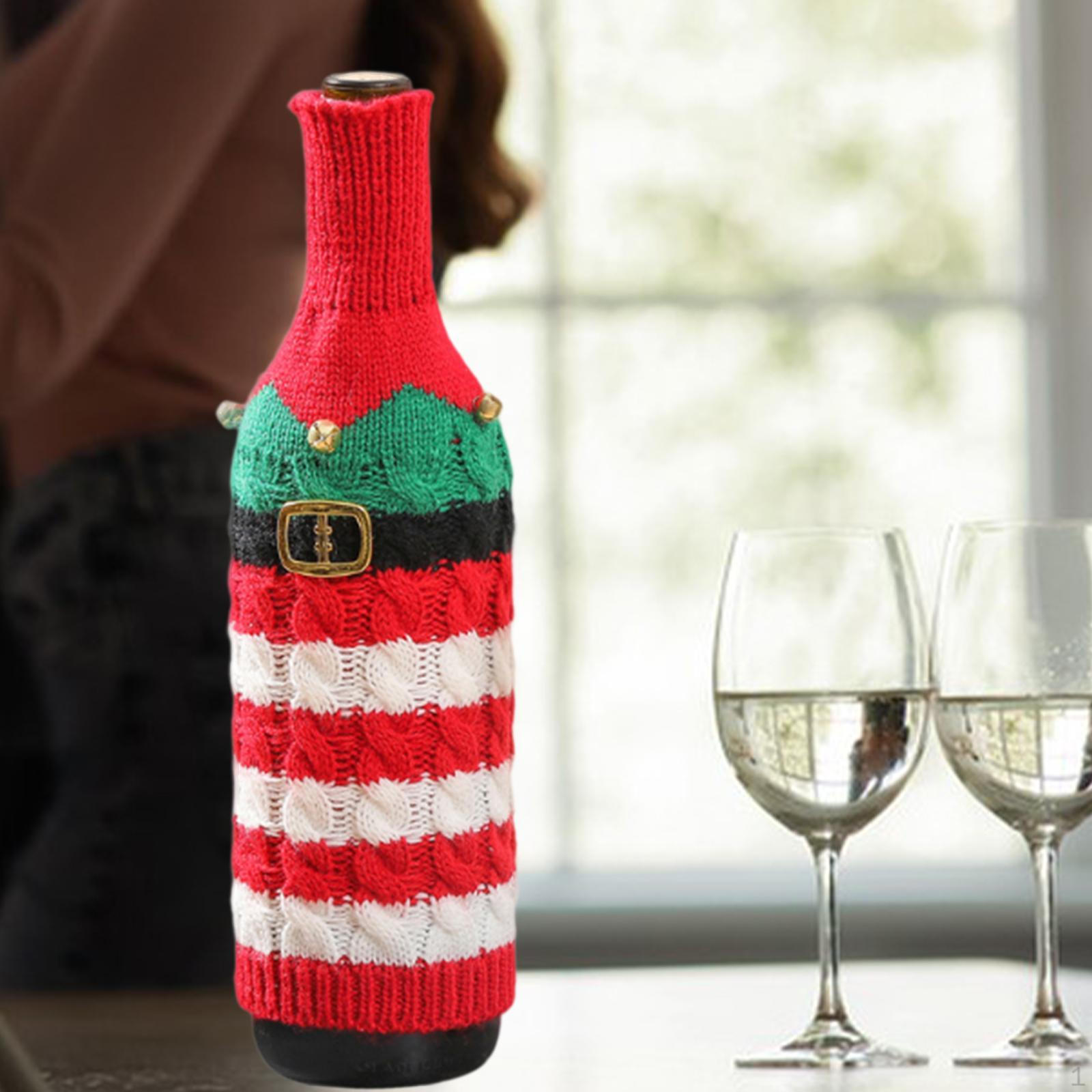 Christmas Wine Bottle Bag Sweater 11inch Tall Breathable Ornament Accessories Style A
Christmas Wine Bottle Bag Sweater 11inch Tall Breathable Ornament Accessories Style A