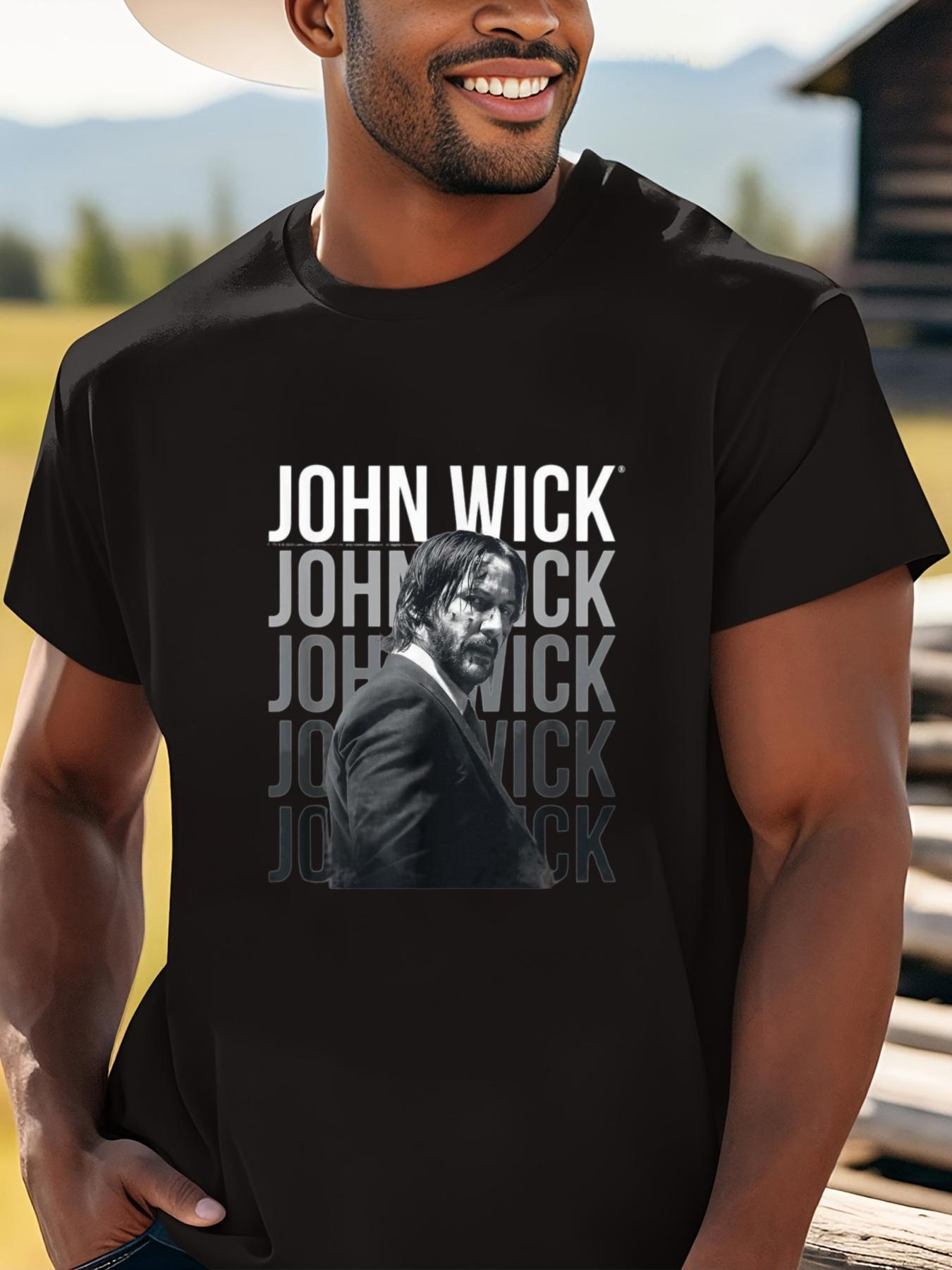 John Wick Classic Fit Logo Humorous Crew Neck T-Shirt with Trendy Design XXXL
John Wick Classic Fit Logo Humorous Crew Neck T-Shirt with Trendy Design XXXL