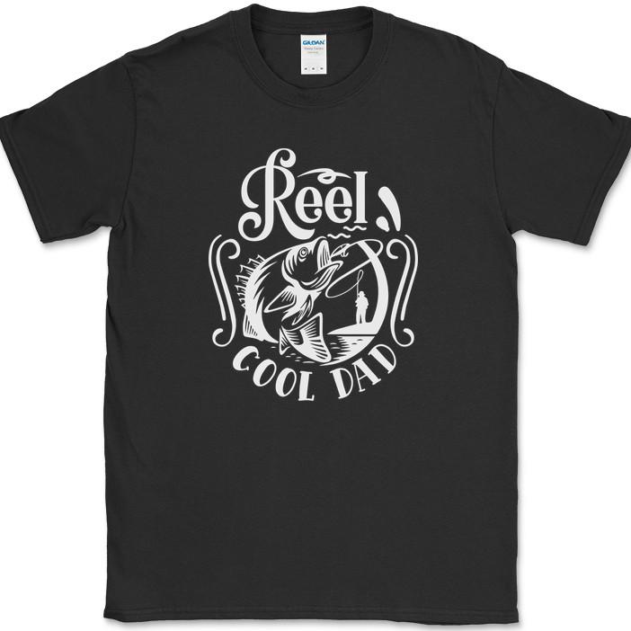 Reel Cool Dad T-Shirt Funny Fathers Day Fishing Humor Novelty Tee M
Reel Cool Dad T-Shirt Funny Fathers Day Fishing Humor Novelty Tee M