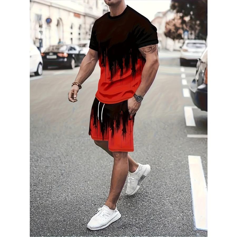 Conjunto De 2 Piezas Para Hombre, Camiseta De Manga Corta Con Cuello Redondo Y Pantalones De Chándal Con Cordón, Ropa Informal Para Correr, Verano S
Conjunto De 2 Piezas Para Hombre, Camiseta De Manga Corta Con Cuello Redondo Y Pantalones De Chándal Con Cordón, Ropa Informal Para Correr, Verano S