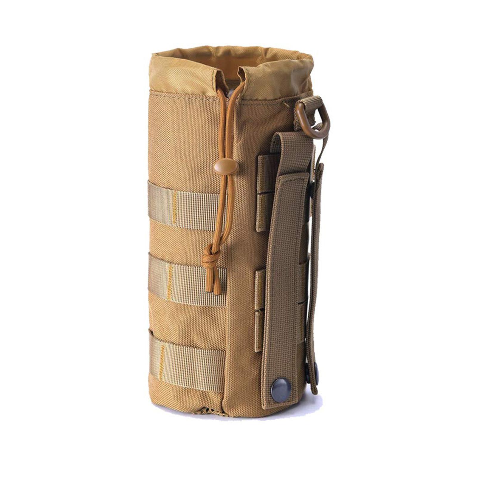 Tactical Molle Water Bottle Pouch Bag Mesh Drawstring Hydration Carrier for Sports Travel Outdoor Activities
Tactical Molle Water Bottle Pouch Bag Mesh Drawstring Hydration Carrier for Sports Travel Outdoor Activities