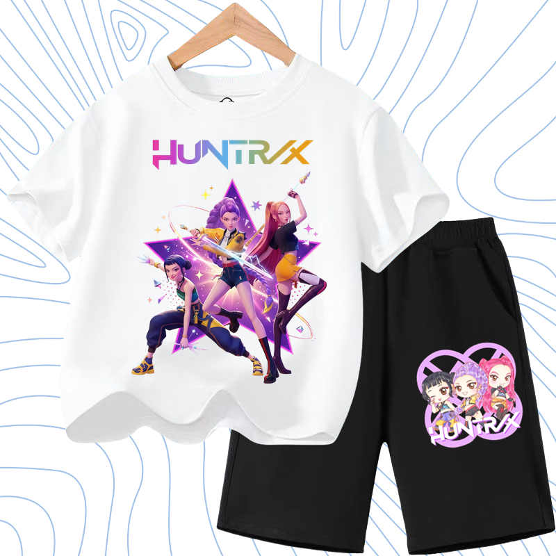 Fashion Kids Outfit Set Cartoon Printed Children s O Neck Short Sleeve Tops Shorts 2pcs Summer Girls Casual T Shirt Sets 100
Fashion Kids Outfit Set Cartoon Printed Children s O Neck Short Sleeve Tops Shorts 2pcs Summer Girls Casual T Shirt Sets 100