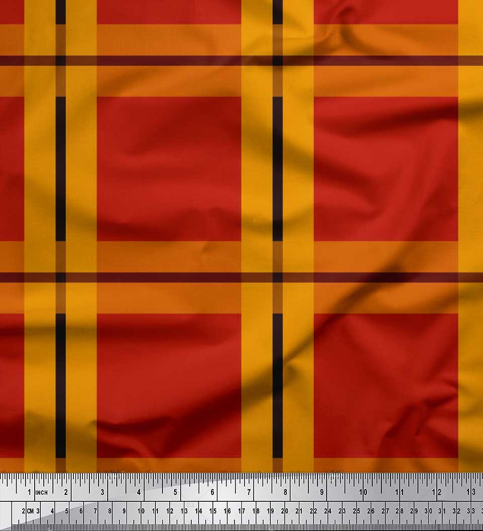Soimoi Japan креп-сатиновая ткань в клетку с принтом в клетку, метр 42 дюйма 42 Inch Wide - Poly Crepe красный
Soimoi Japan креп-сатиновая ткань в клетку с принтом в клетку, метр 42 дюйма 42 Inch Wide - Poly Crepe красный
