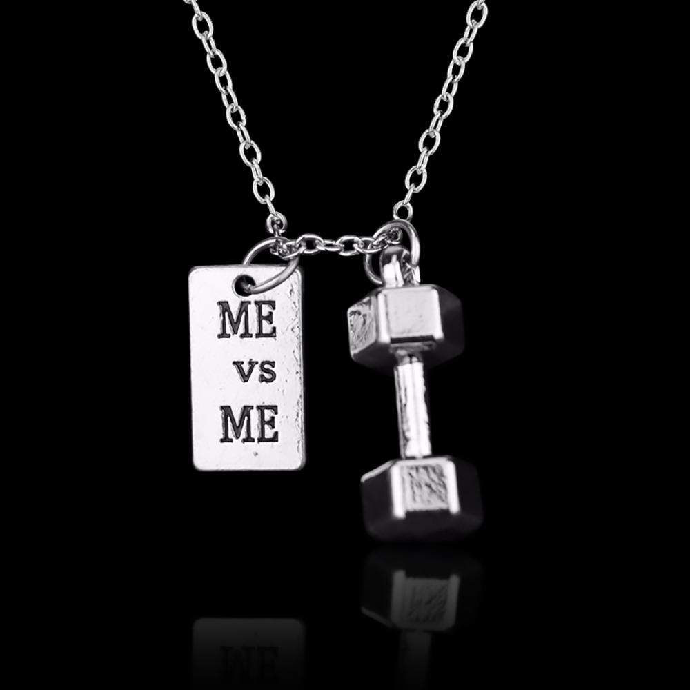 Fashion Weight Plate Dumbbell Pendant Gym Fitness Equipment Barbell Necklace Domineering Muscular Fitness Leisure Jewelry
Fashion Weight Plate Dumbbell Pendant Gym Fitness Equipment Barbell Necklace Domineering Muscular Fitness Leisure Jewelry