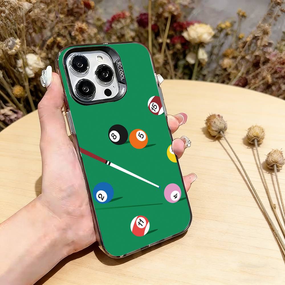 billiards Phone Case For iPhone 17,16,15,14,13,12,11 Plus,Pro Max,XS,Colorful Silver Black Cover iPhone15Plus
billiards Phone Case For iPhone 17,16,15,14,13,12,11 Plus,Pro Max,XS,Colorful Silver Black Cover iPhone15Plus