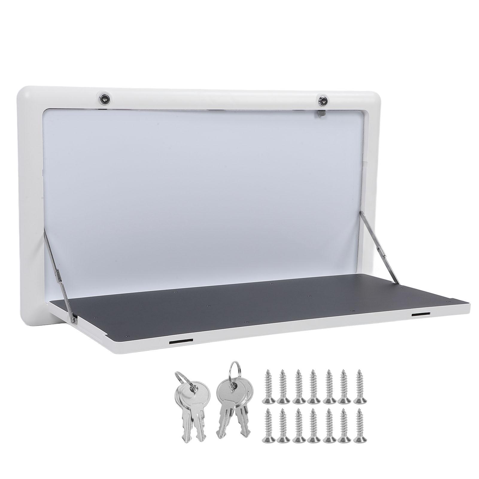 370 X 720mm RV Wall Mounted Folding Table Space Saving Stable Structure Outside Picnic Table with Safety Lock for Campervan белый
370 X 720mm RV Wall Mounted Folding Table Space Saving Stable Structure Outside Picnic Table with Safety Lock for Campervan белый