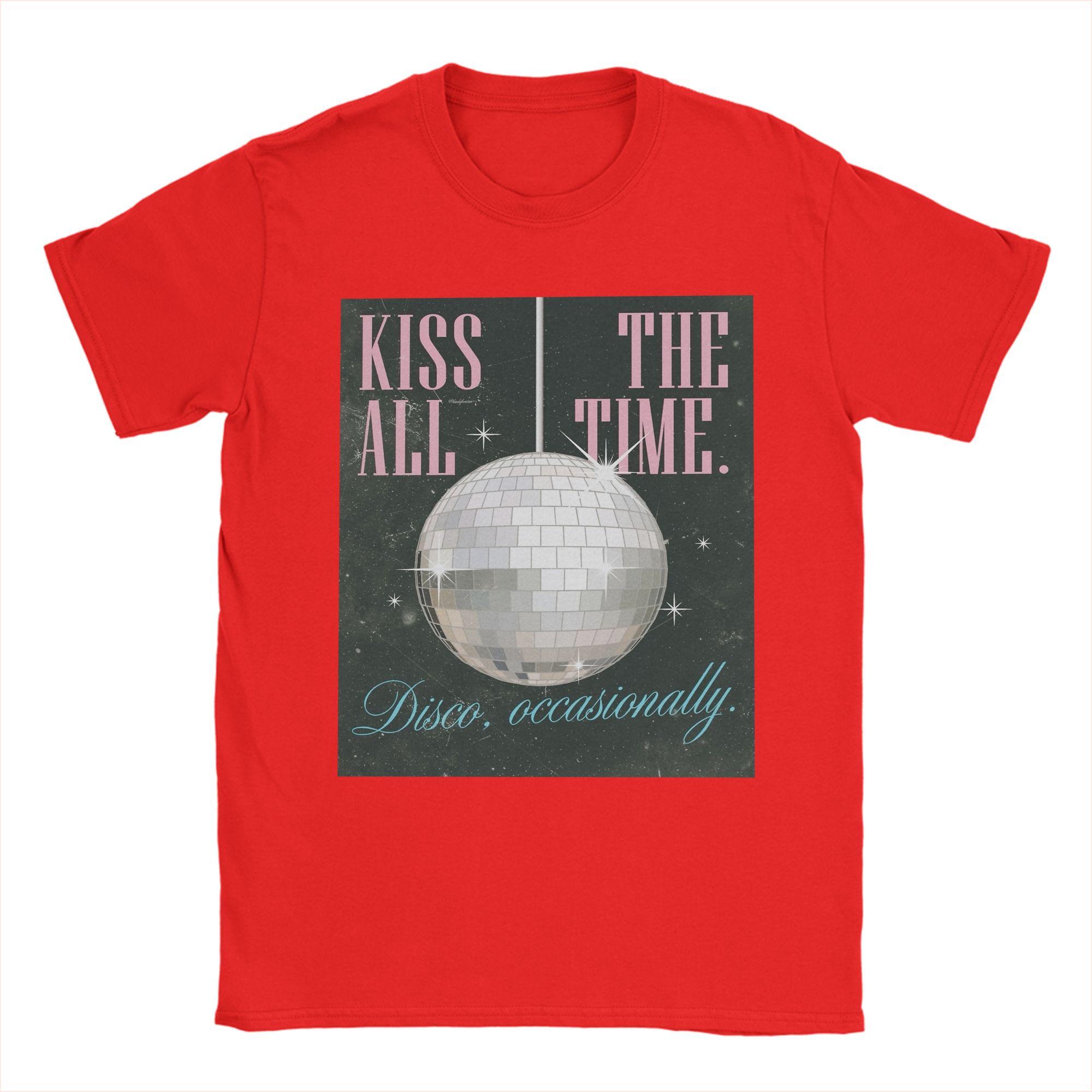 Men Harry Styles Kiss All The Time Disco Occasionally T Shirts Cotton Tops Fashion Short Sleeve Round Collar Tees Summer TShirt S
Men Harry Styles Kiss All The Time Disco Occasionally T Shirts Cotton Tops Fashion Short Sleeve Round Collar Tees Summer TShirt S