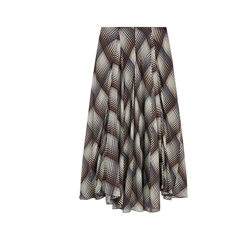 Summer New Fashion Casual Snake Pattern Print Asymmetrical Wide Swing Mid Length Long Length A- line Skirt 5233882 Dark check L
Summer New Fashion Casual Snake Pattern Print Asymmetrical Wide Swing Mid Length Long Length A- line Skirt 5233882 Dark check L