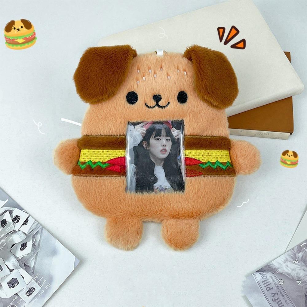 Cartoon Animals Idol Photocards Holder Hamburger Puppy ID Card Cover Card Protective Sleeve Girls Style 1
Cartoon Animals Idol Photocards Holder Hamburger Puppy ID Card Cover Card Protective Sleeve Girls Style 1
