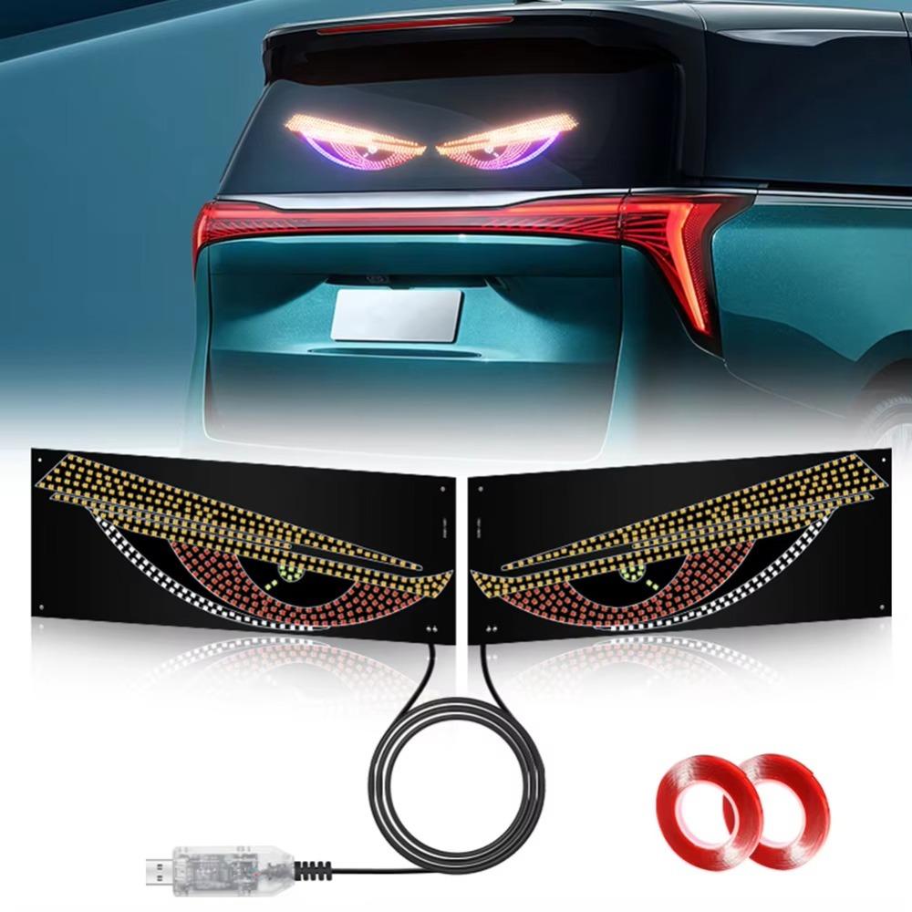 RGB Dynamic Truck Devil Eyes Light Multi-Mode Pixel Panel Lamp Creative Demon Eye Light Car Decor білий
RGB Dynamic Truck Devil Eyes Light Multi-Mode Pixel Panel Lamp Creative Demon Eye Light Car Decor білий