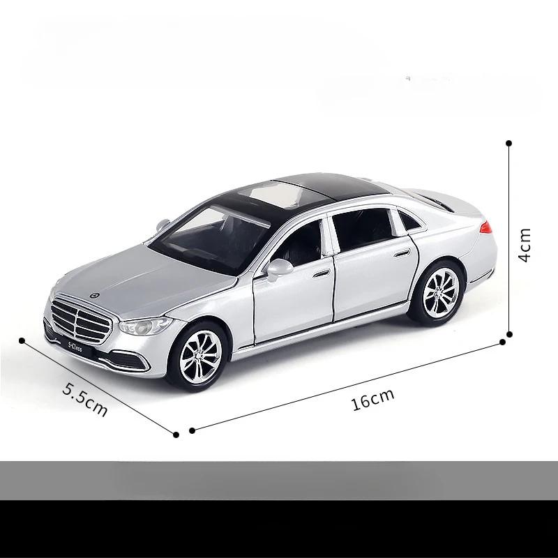 1/32 S400L Alloy Diecast Scale Car Model Toy High Simulation Limousine with Music Light Pull Back Functional Toys for Boys Gifts
1/32 S400L Alloy Diecast Scale Car Model Toy High Simulation Limousine with Music Light Pull Back Functional Toys for Boys Gifts