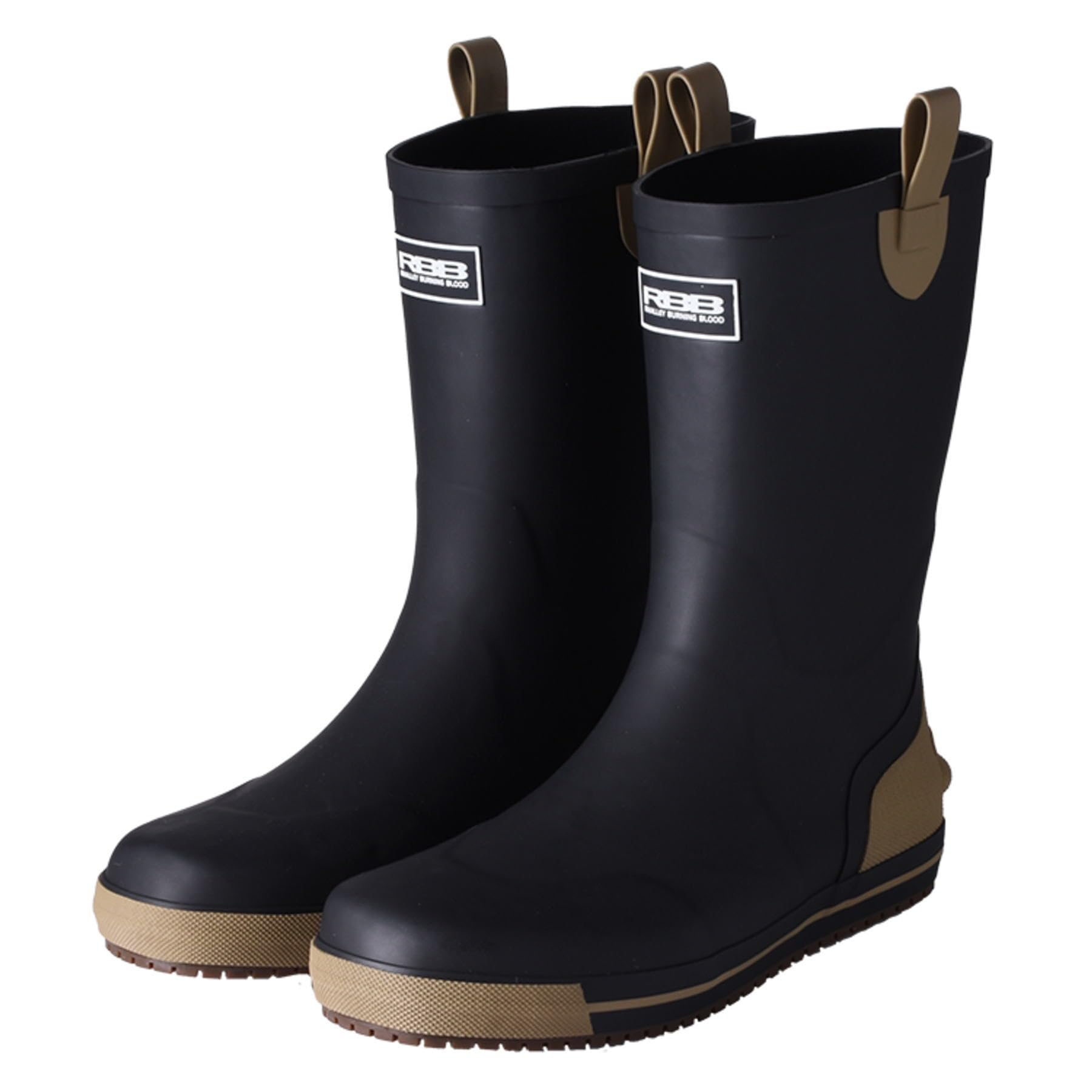RBB Boat Game Boots Long XL Black x Beige 7776
RBB Boat Game Boots Long XL Black x Beige 7776