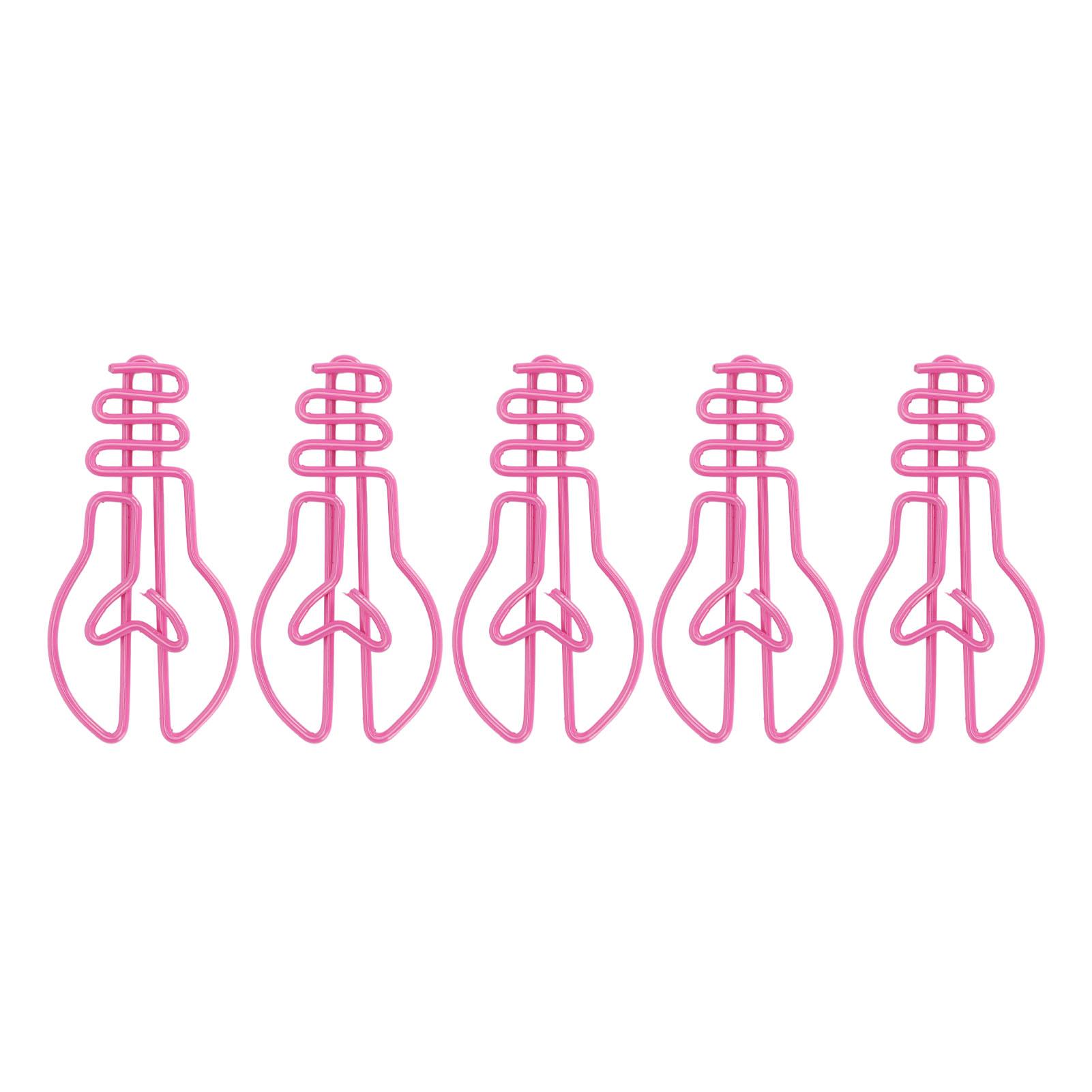 100pcs Bulb Shape Paper Clips Increased Slip Resistance Rust Prevention Plating Process Metallic Paper Clips for
100pcs Bulb Shape Paper Clips Increased Slip Resistance Rust Prevention Plating Process Metallic Paper Clips for