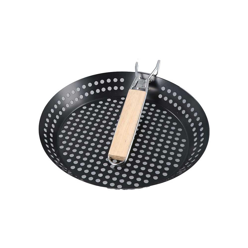 Outdoor Tools Non Stick BBQ Folding Handle Barbecue Pan Grill Pan Camping Tableware Barbecue Tray чорний
Outdoor Tools Non Stick BBQ Folding Handle Barbecue Pan Grill Pan Camping Tableware Barbecue Tray чорний