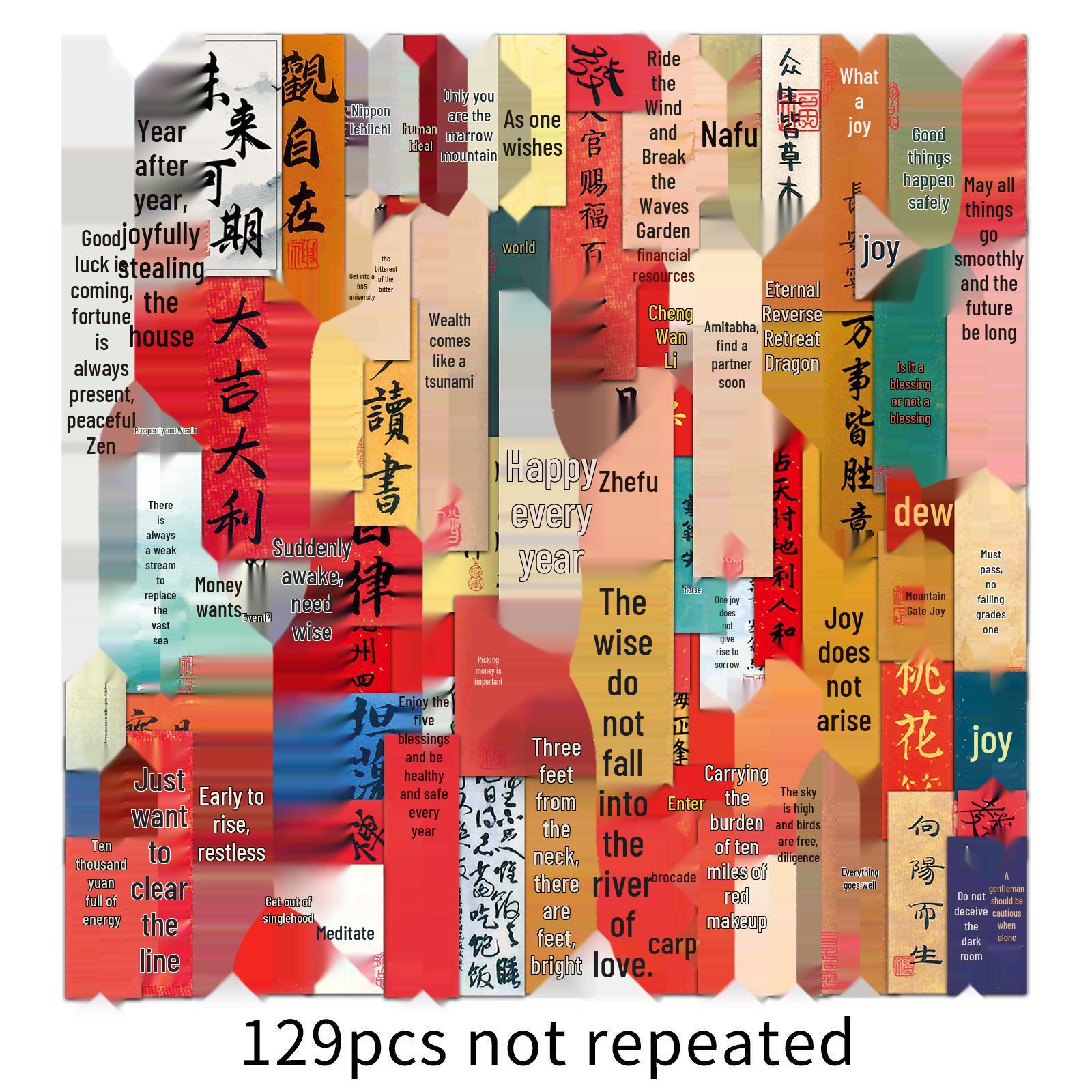 129 Sheets Ancient Chinese Character Cartoon Stickers for DIY, Stationery, and Handbooks
129 Sheets Ancient Chinese Character Cartoon Stickers for DIY, Stationery, and Handbooks