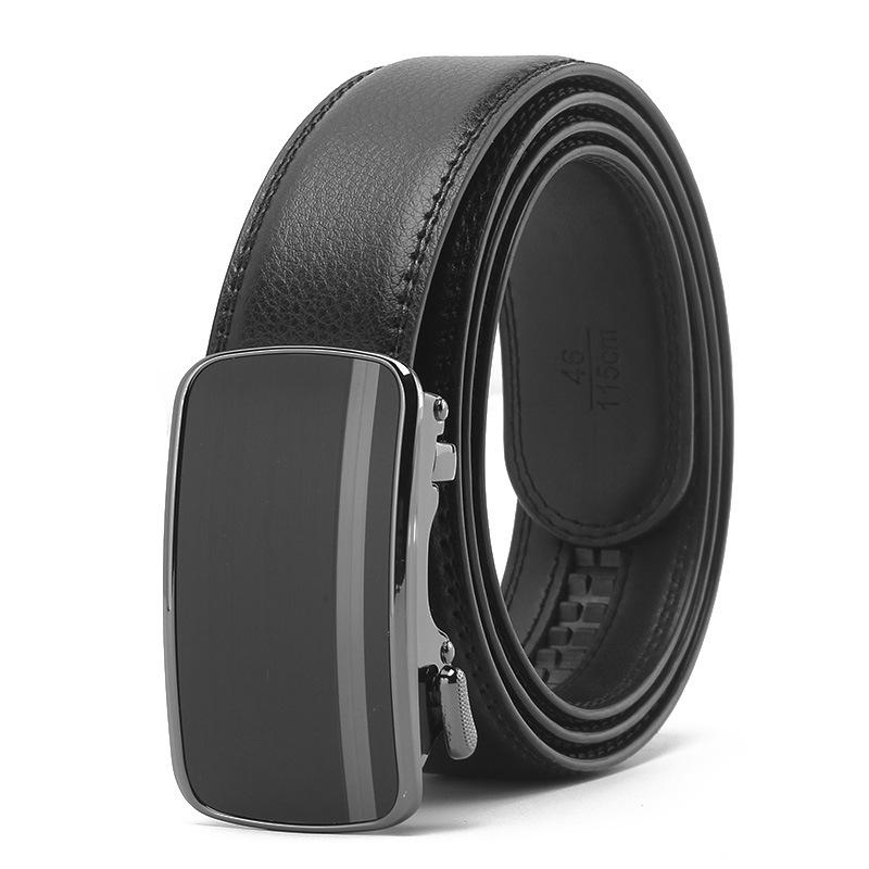 Wear Automatic Buckle Opening Two Layer Cowhide Belt for Business and Casual Men s Trendy Belt 110-130cm
Wear Automatic Buckle Opening Two Layer Cowhide Belt for Business and Casual Men s Trendy Belt 110-130cm