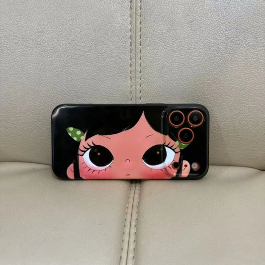 Clmj BIG EYES COMIC GIRL Phone Case for iPhone 17 16 15 14 13 12 11 Pro Max X XS XR XSMax 7 8 Plus Air Glossy Film Hard PC Cover iPhone 17 Pro
Clmj BIG EYES COMIC GIRL Phone Case for iPhone 17 16 15 14 13 12 11 Pro Max X XS XR XSMax 7 8 Plus Air Glossy Film Hard PC Cover iPhone 17 Pro