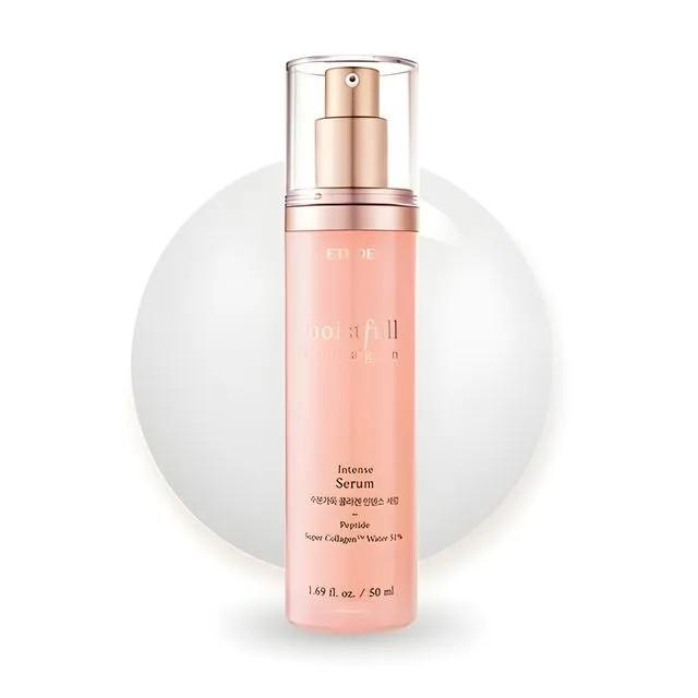 ETUDE House Moistfull Collagen Intense Serum 50 мл Суперколлагеновая вода, пептиды и керамиды для интенсивного увлажняющего ухода
ETUDE House Moistfull Collagen Intense Serum 50 мл Суперколлагеновая вода, пептиды и керамиды для интенсивного увлажняющего ухода