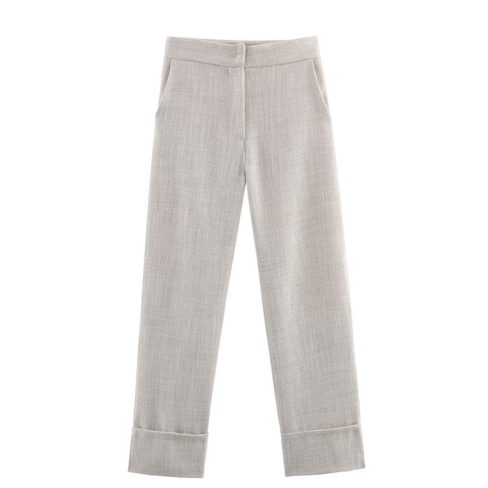 Женский блейзер с подплечниками и брюки прямого кроя с подворотом, комплект весна/лето 2025 Large грязно-белый
Женский блейзер с подплечниками и брюки прямого кроя с подворотом, комплект весна/лето 2025 Large грязно-белый