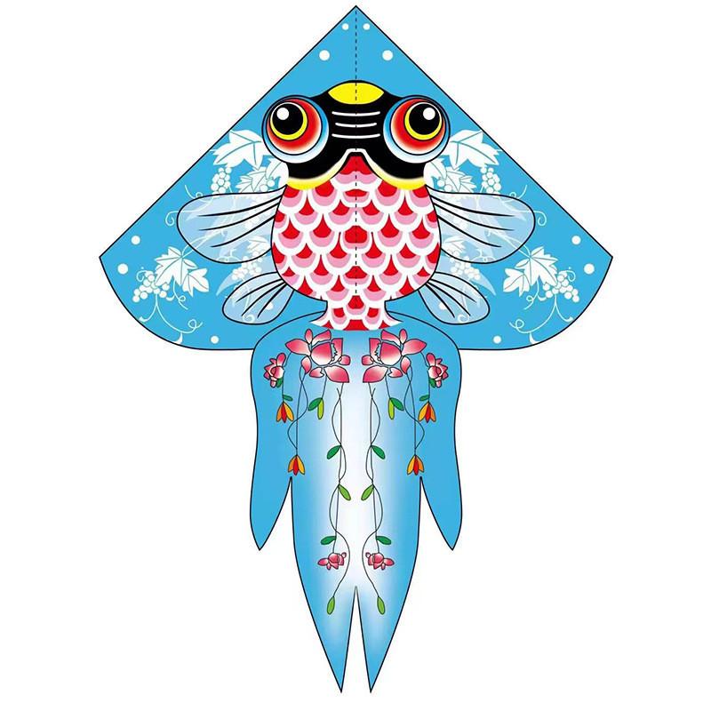 Colorful 1.5m Blue And White Porcelain Goldfish Kite With Crystal Reel Style C
Colorful 1.5m Blue And White Porcelain Goldfish Kite With Crystal Reel Style C