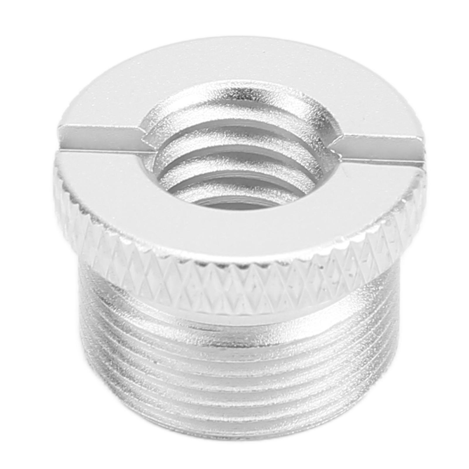 Screws Thread Adapter for Micphone Stand 38 Inch Female to 58 Inch Male Screw AdapterSilver F19B
Screws Thread Adapter for Micphone Stand 38 Inch Female to 58 Inch Male Screw AdapterSilver F19B